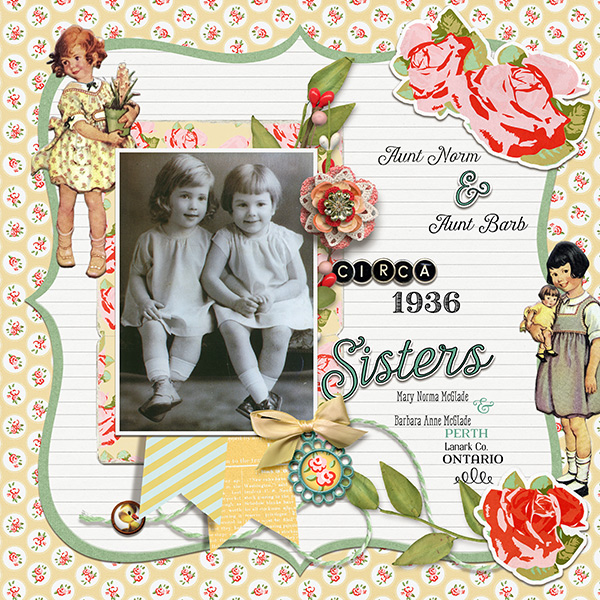 Sisters, ca. 1936