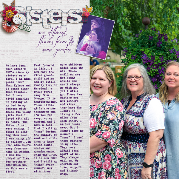 Sisters March 2020 Journaling Challenge