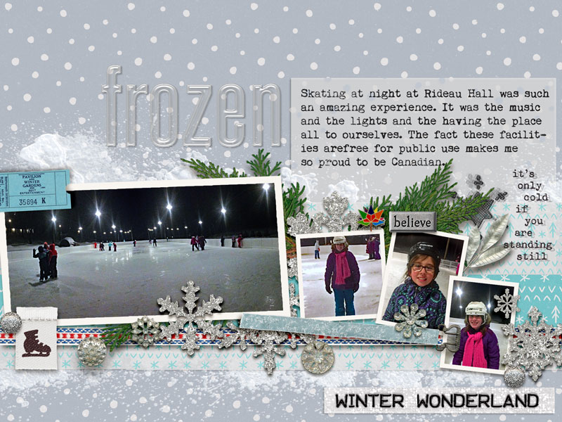 Skating at Rideau Hall