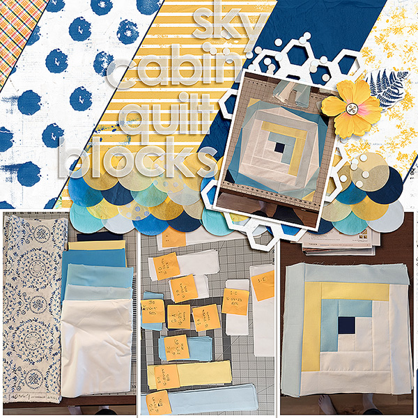 Sky Cabin Quilt Blocks