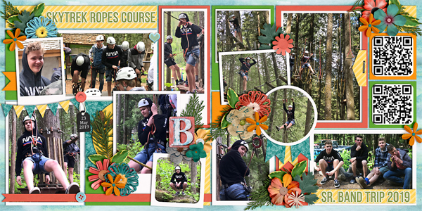 Skytrek Ropes Course (double page)