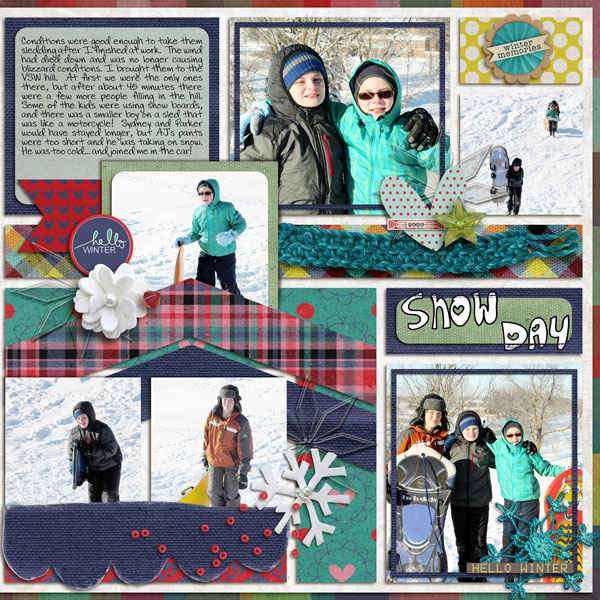 Sledding - right