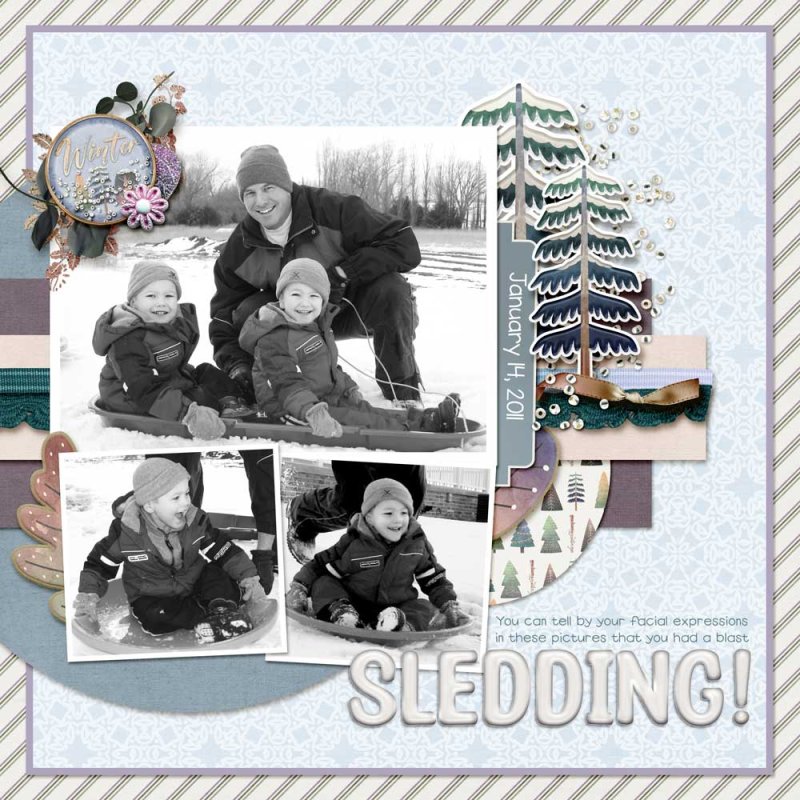 Sledding!