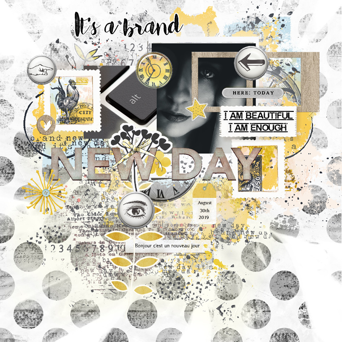 Sloooowwww Scrap-August-Enough Is Enough