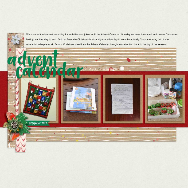 Slow scrap_Advent calendar