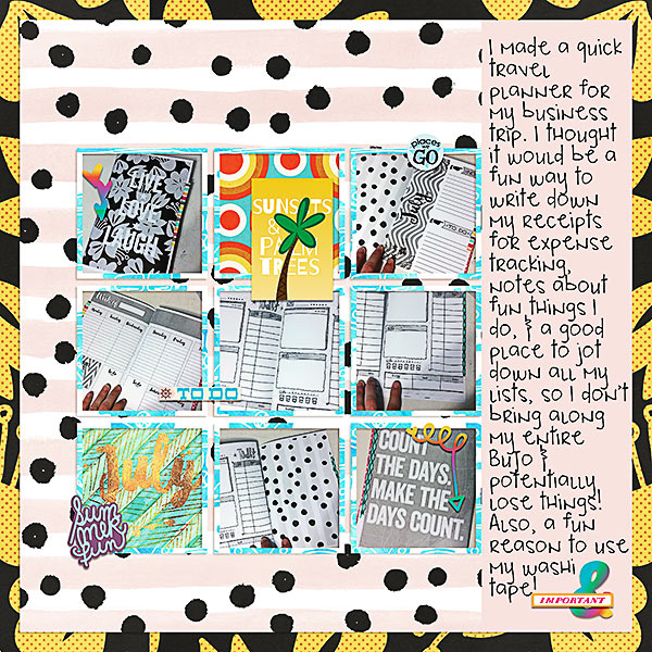 Small Trip Quick Planner