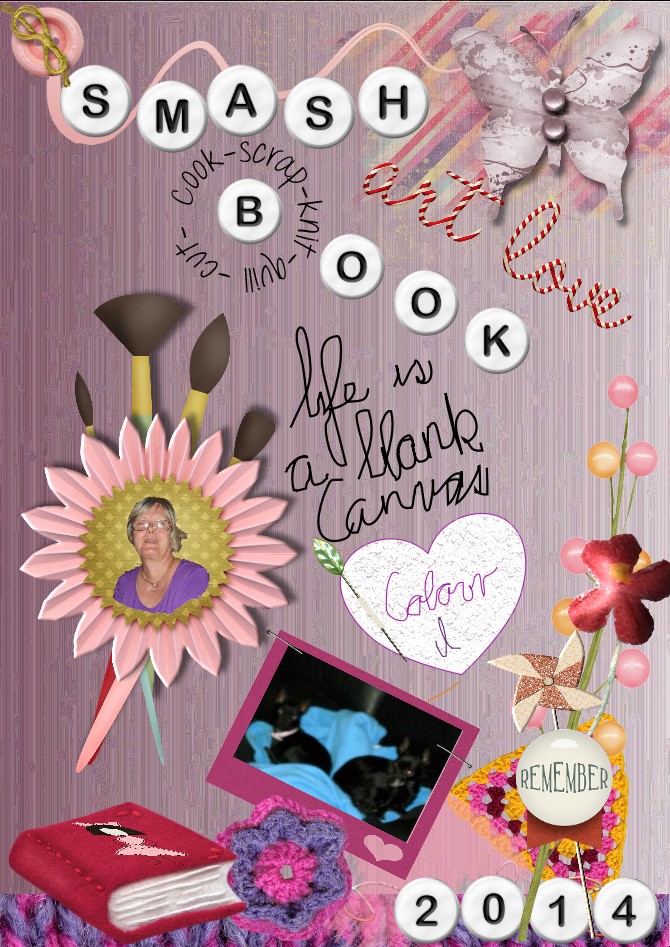 Smash book cover