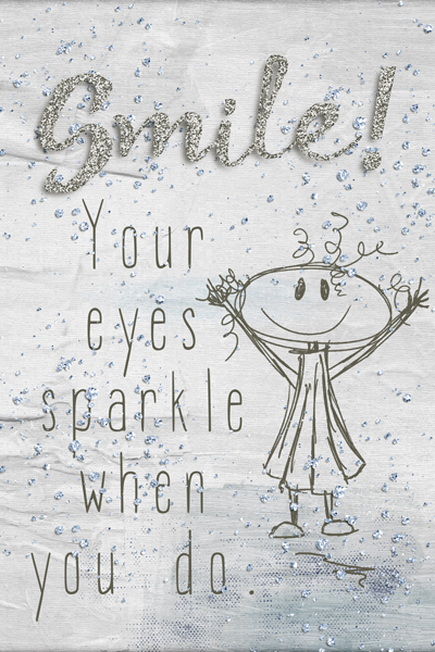 Smile and Sparkle ATC
