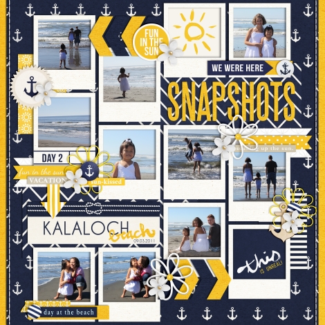 Snapshots at the Beach