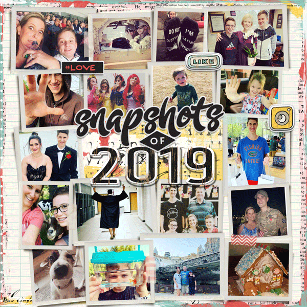 Snapshots of 2019