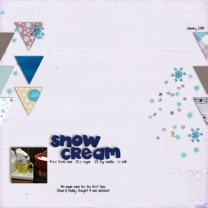 Snow Cream