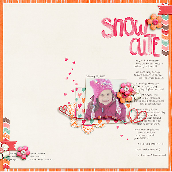 snow cute