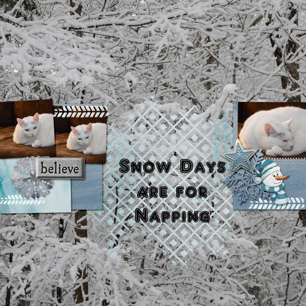 Snow Day Napping Moc Day 20