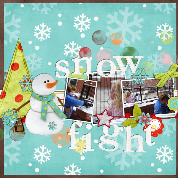 snow fight