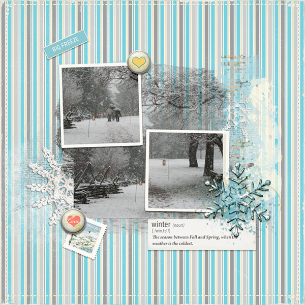 Snow in January