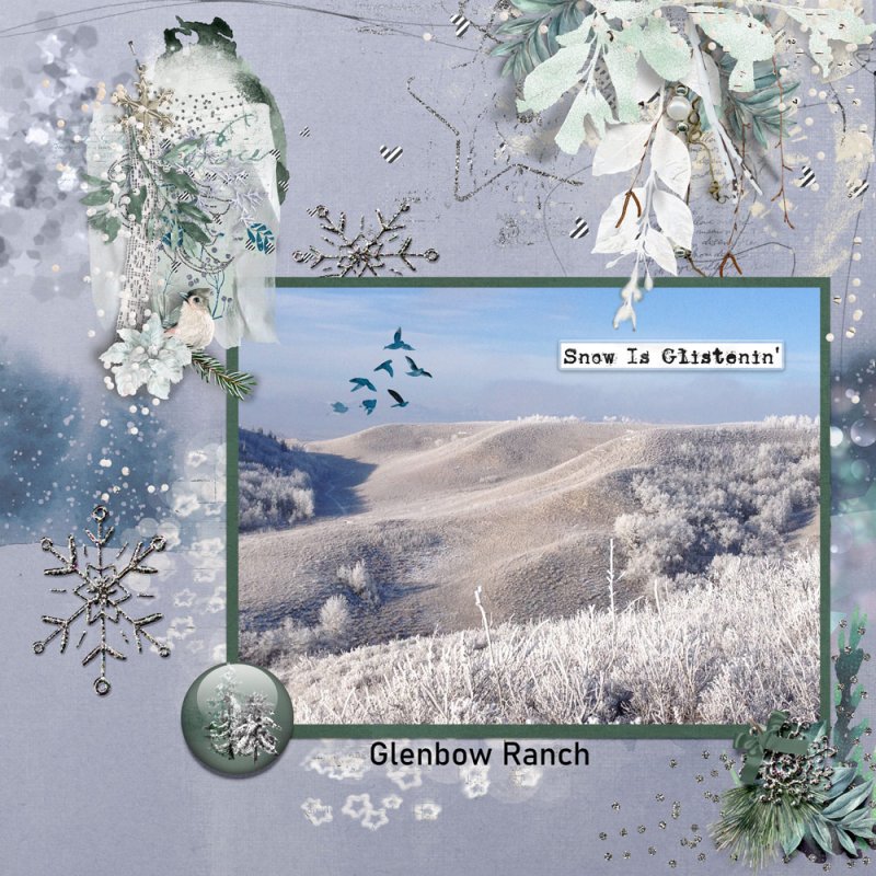 Snow is Glistenin'