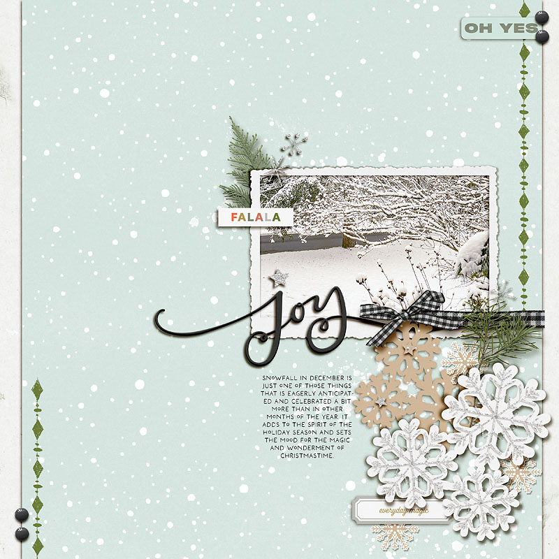snow joy | byoc challenge december 23