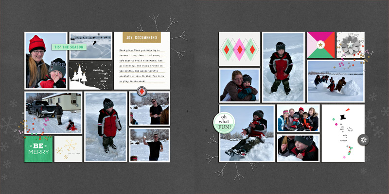 snow play