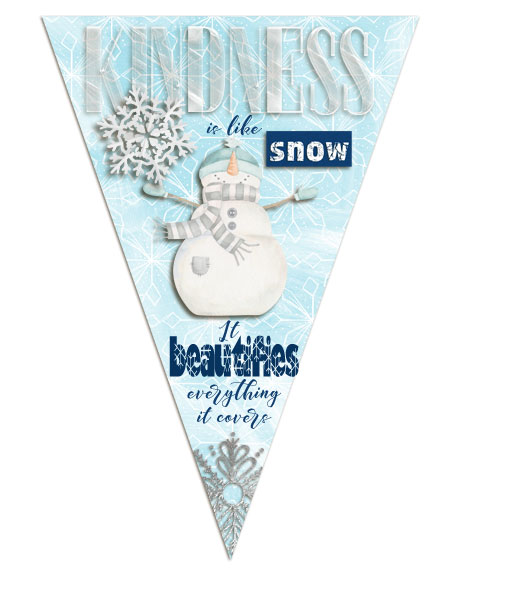 Snow-triangle