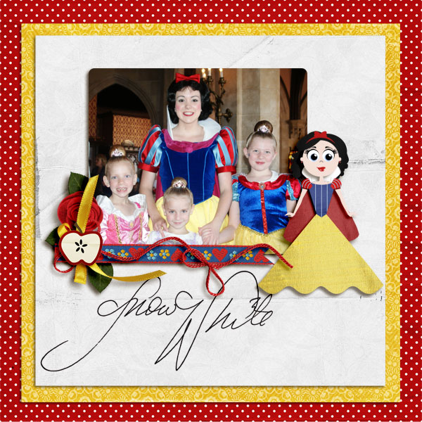 Snow White - autograph book