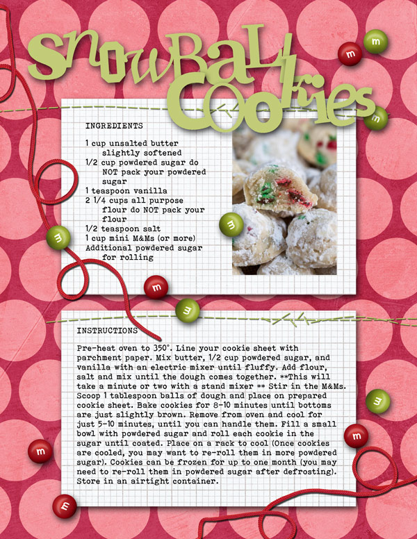 Snowball Cookies!