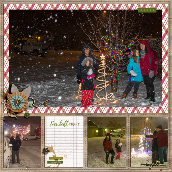 Snowball fight