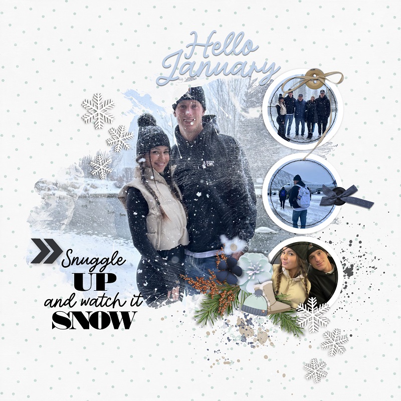 SNUGGLE UP IN THE SNOW