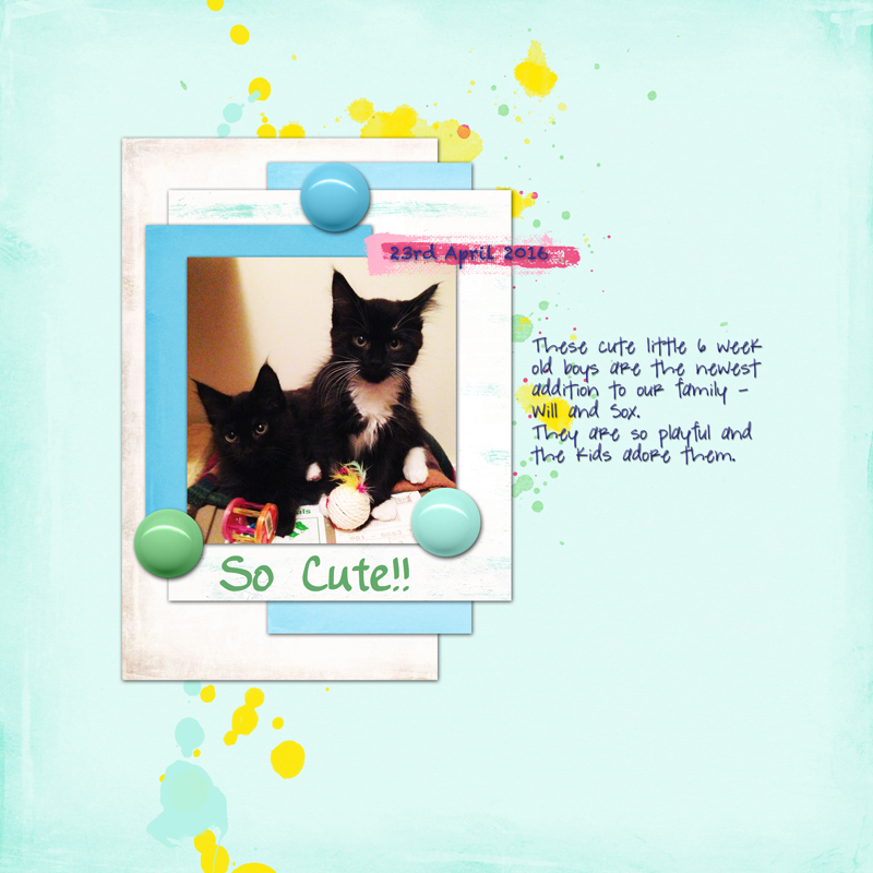 So Cute!! - Scraplift Challenge