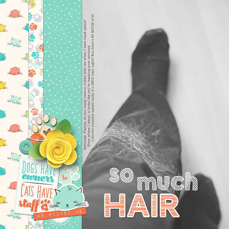 So. much. hair!