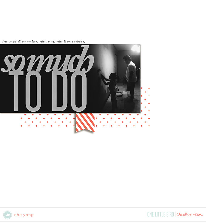 so much to do