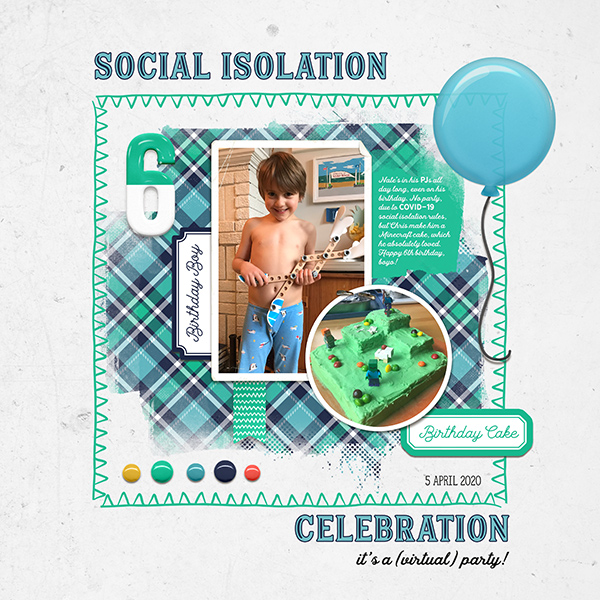 Social Isolation Celebration (April 2020 Template Challenge)