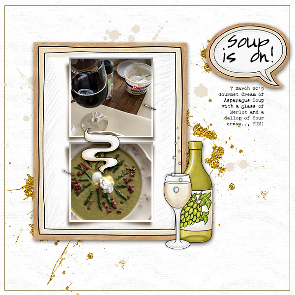 Soup is on (Speed Scrap 3/13)