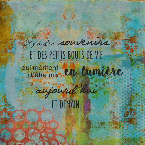 Souvenirs en lumiere