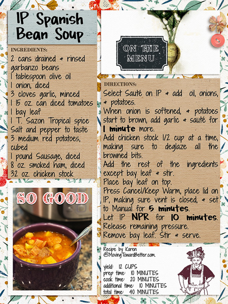 Spanish Bean Soup Recipe