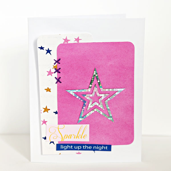 Sparkle card