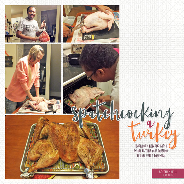 Spatchcocking a Turkey