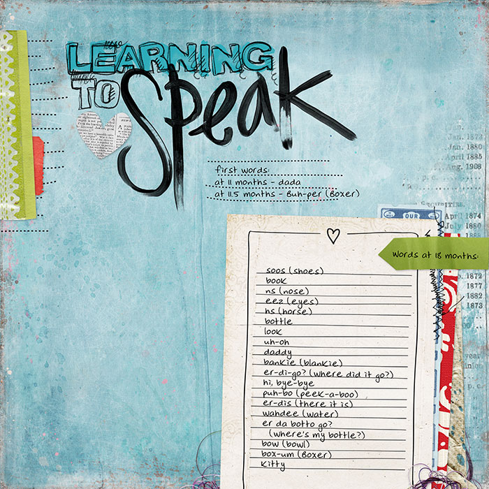 speak