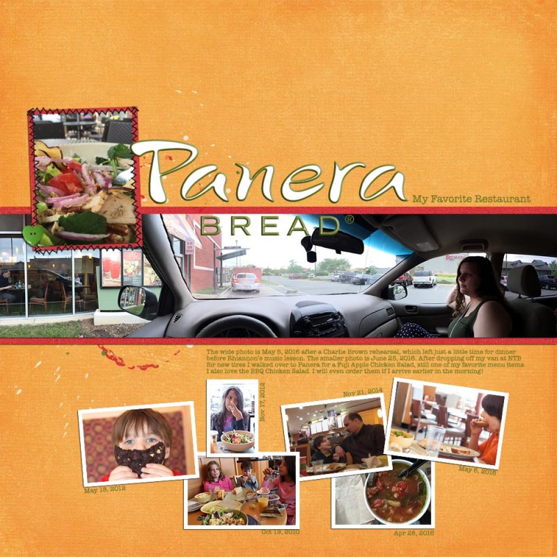 Speed scrap 7/12 - Panera