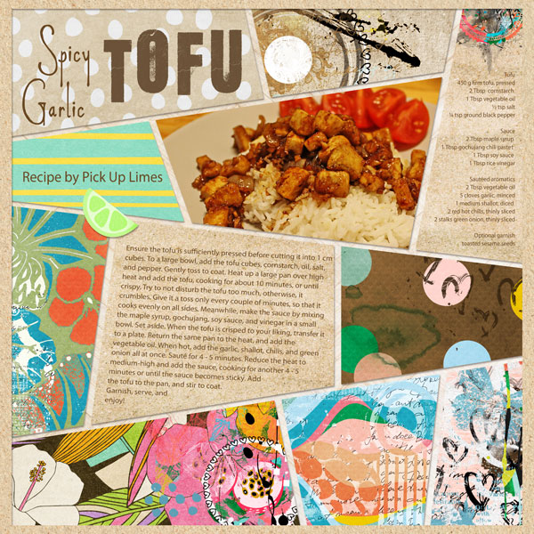 Spicy Garlic Tofu