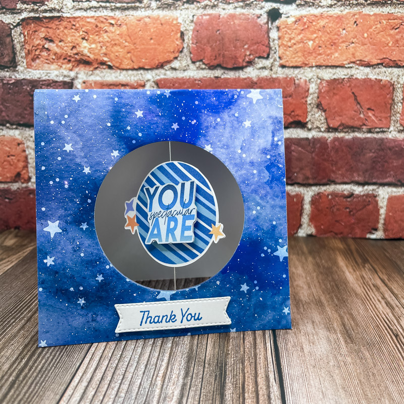 Spinner Thank You Card