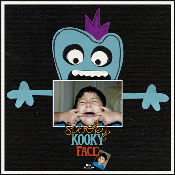 Spooky Kooky Face