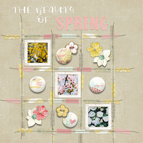 Spring Beauty On A Grid MOC7Day3