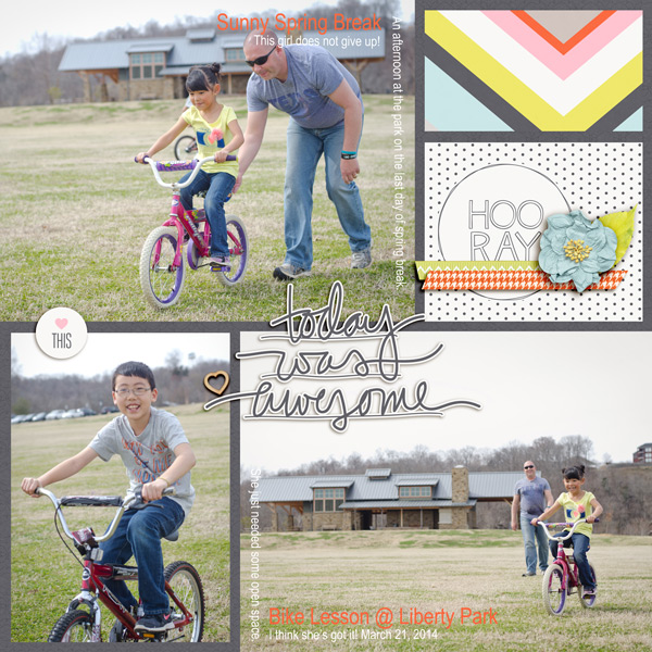 Spring Break - bike ride