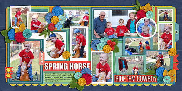 Spring Horse (double page)