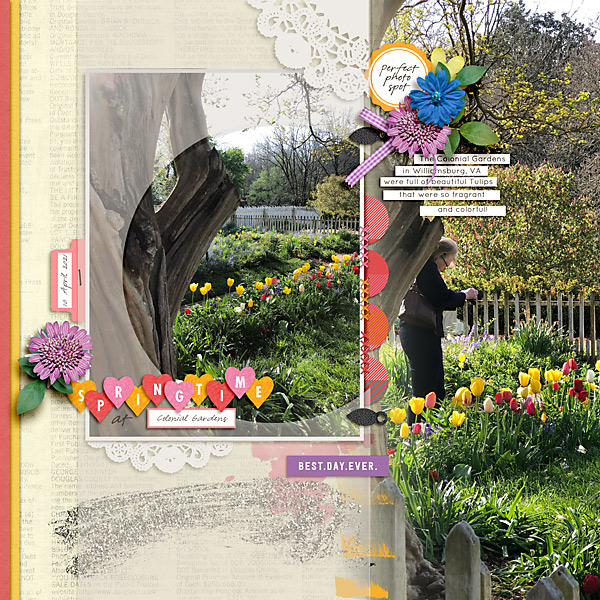 Springtime at Colonial Gardens