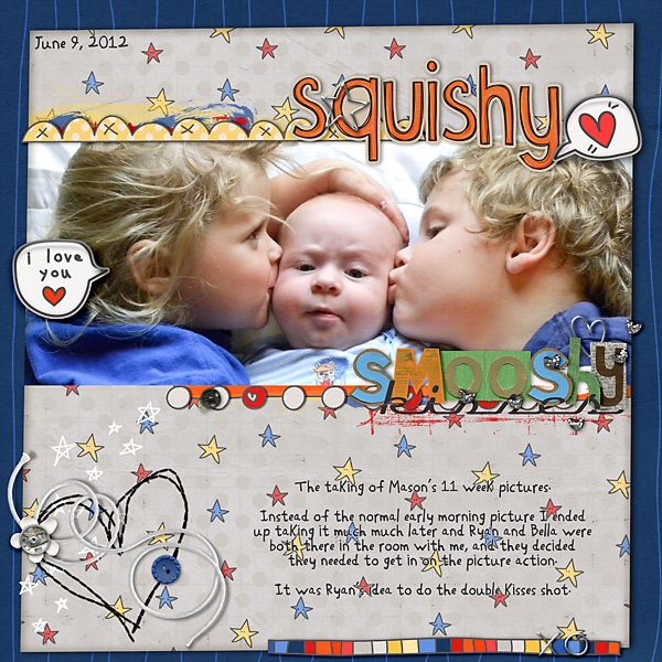 squishy smooshy kisses