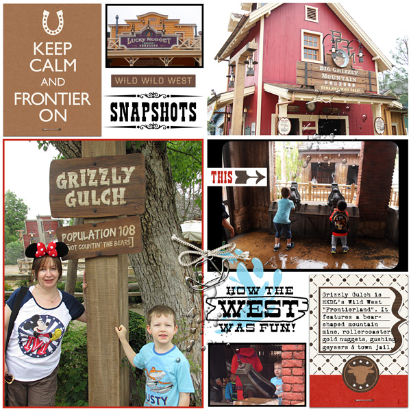 SS216-grizzly gulch HKDL/frontierland