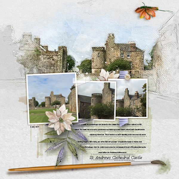 St Andrews Cathedral Castle