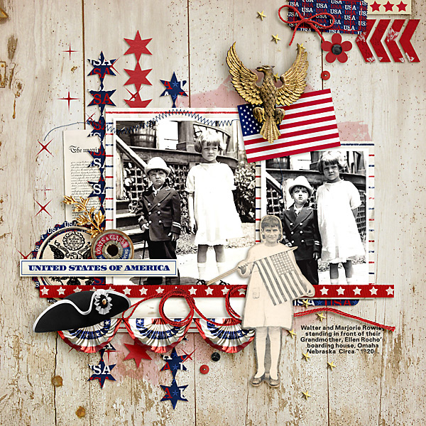 Star Spangled Marj 1920s