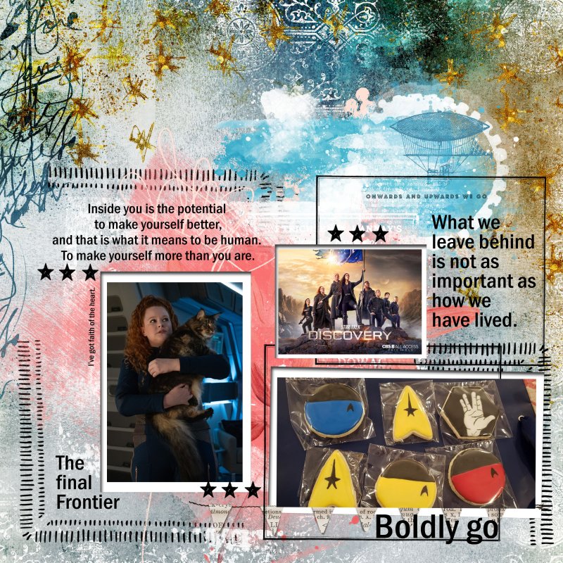 Star Trek Boldly Go Lynn Grieveson Challenge November